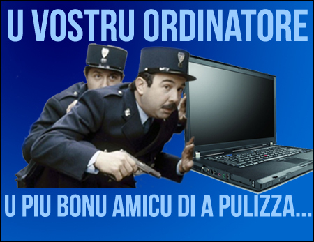 Ci hè un fliccu in u vostru ordinatore