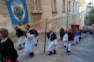 A prucessione di u Cristu Negru in Bastia