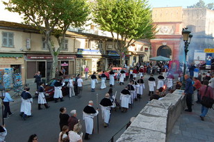 A prucessione di u Cristu Negru in Bastia