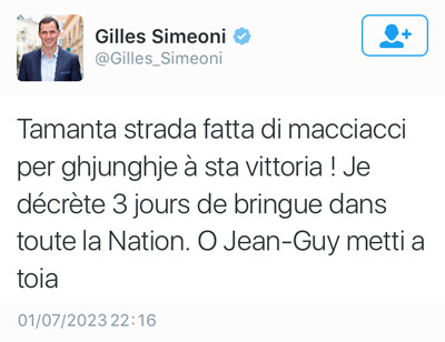 Chì s'hà da passà quandu a Corsica averà a so selezzione di ballò ?