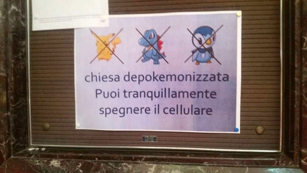 In Roma, pokemons fora