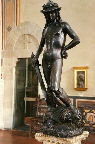 David, bronze, Donatello