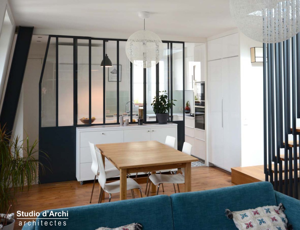 A Paris: un duplex avec terrasse