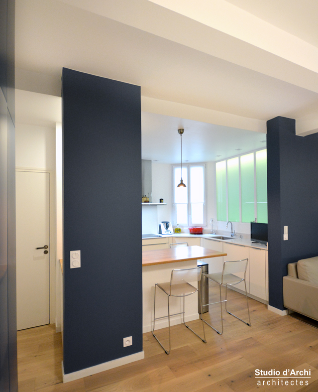 Un appartement familial de 76 m²