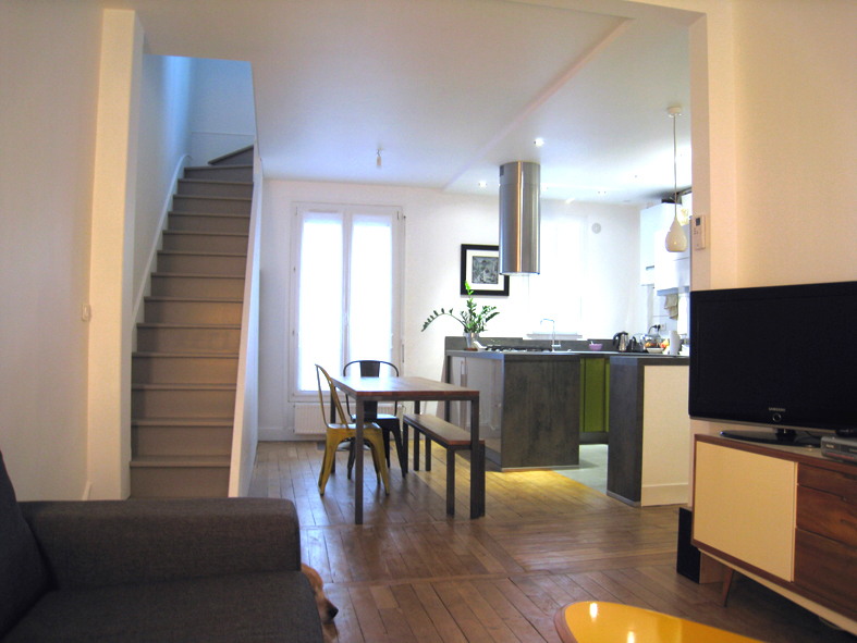 Création d'un duplex de 53 m²