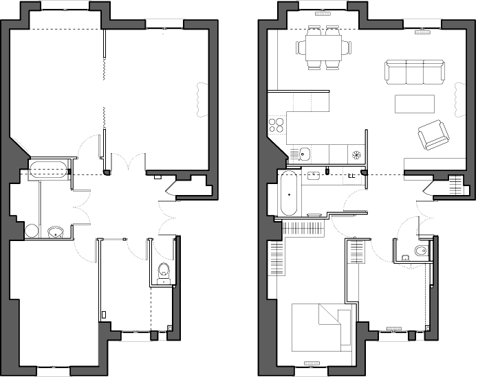 63 m² pour un jeune couple