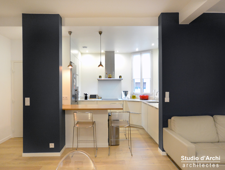 Un appartement familial de 76 m²