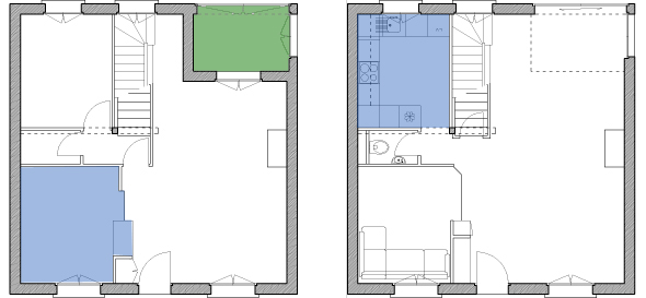 Rénovation d'une maison de 100 m²