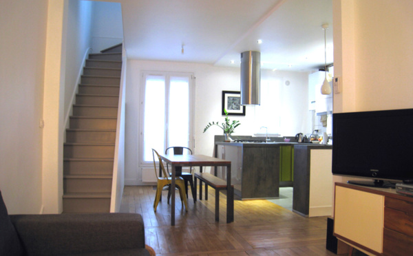 Création d'un duplex de 53 m²