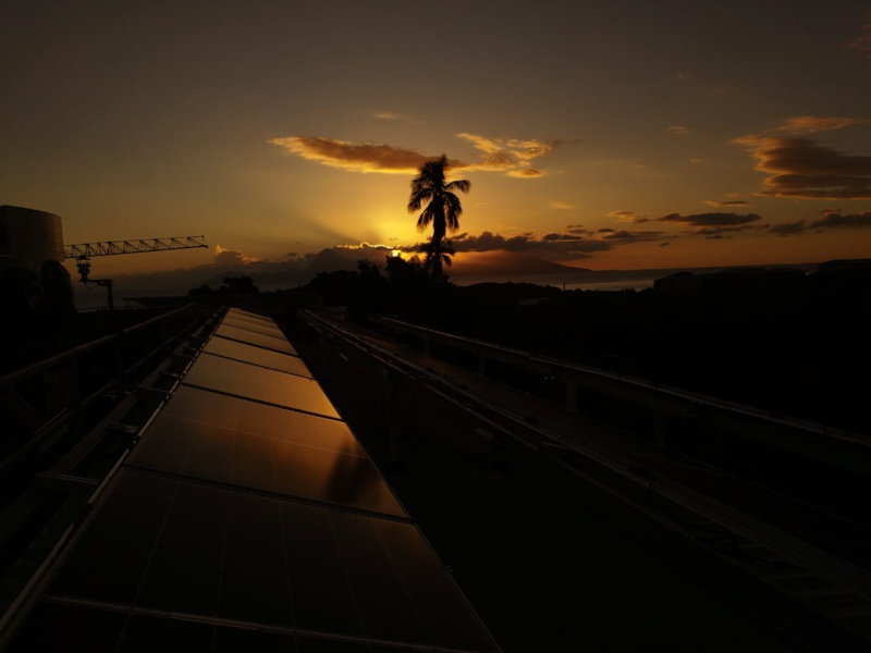 CENTRALE SOLAIRE POLYNESIE AVRIL 2024