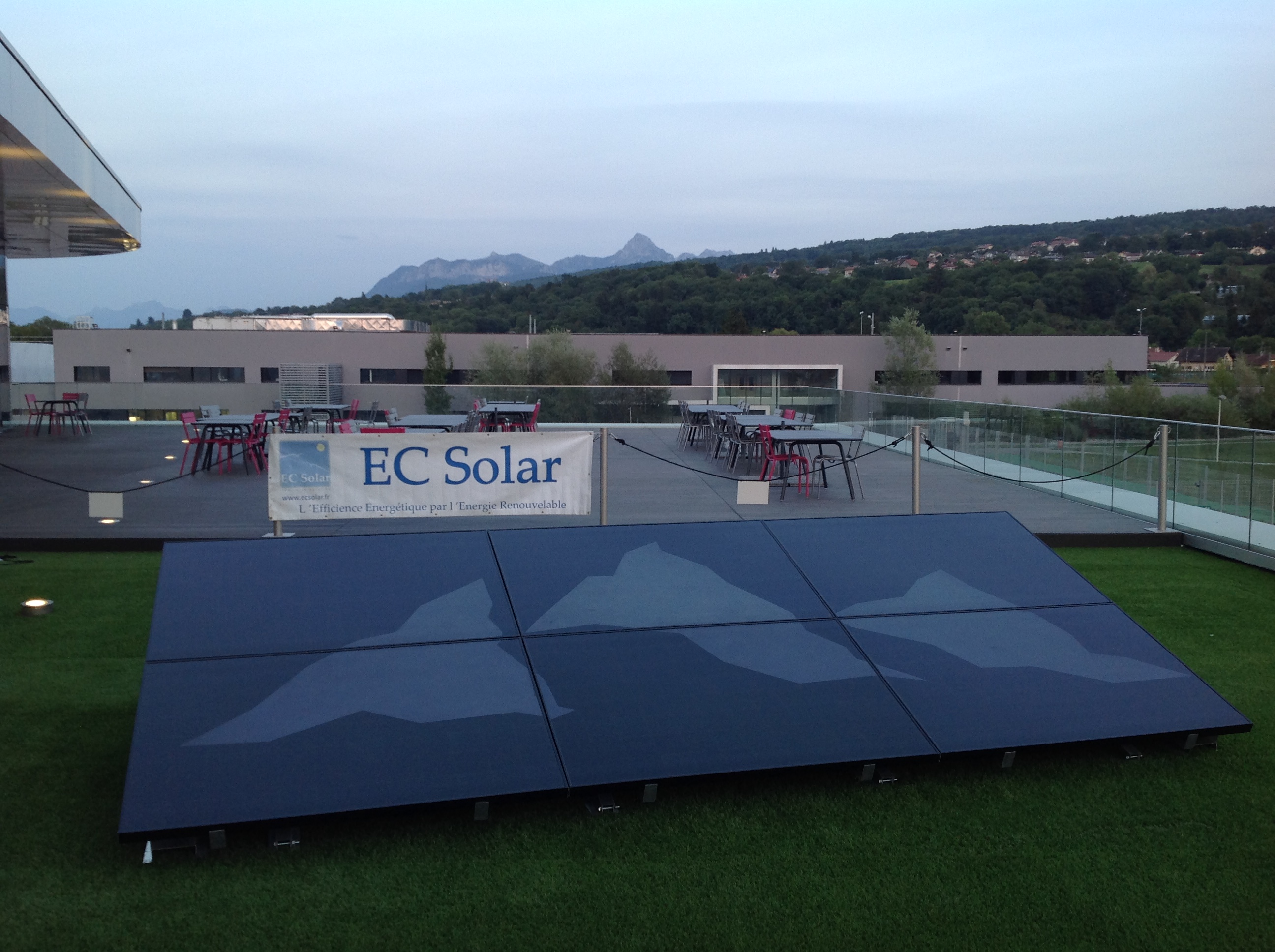 TOTAL SOLAR / USINE EVIAN