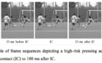 Analyse cinématique des situations de pressing dans le football féminin universitaire : nouvel aperçu des causes de lésion du LCA.