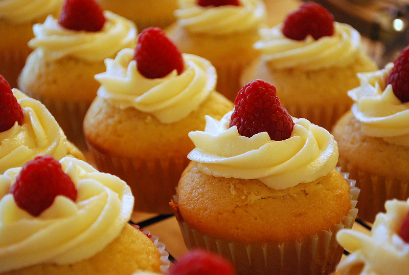 Raspberry dream cupcakes