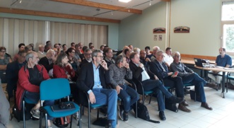 La présentation du PADD à l'ensemble des élus du territoire le 30 mai 2018