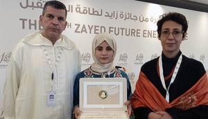 Abou Dhabi : Le lycée Aouda Saadia de Marrakech remporte le prix Zayed de l'énergie future au titre de l'année 2018