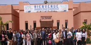 Signature d’une convention de partenariat entre l’Université privée de Marrakech et l’IHECS en Belgique