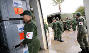 La médecine militaire prend part à la mission de lutte contre la pandémie du coronavirus (COVID-19) aux côtés de son homologue civile