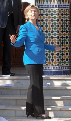 Hillary Clinton en convalescence à Marrakech