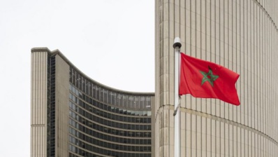 Levée du drapeau marocain à Toronto à l'occasion du 65ème anniversaire de l'Indépendance