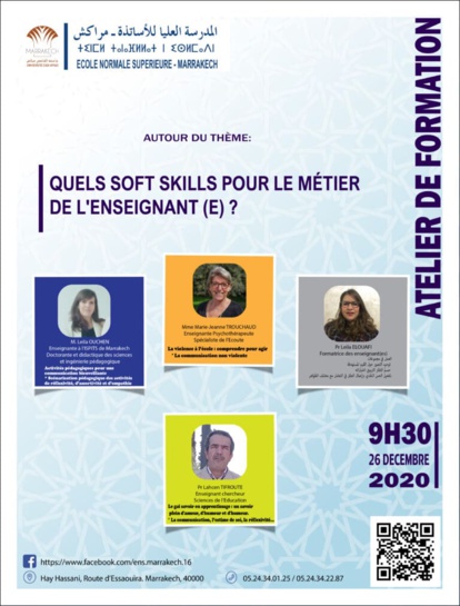 Marrakech : Atelier de formation sur les soft skills de l'enseignant