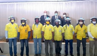 Morocco Donates 1,000 Approved Protective Helmets for Beninese Mopeds