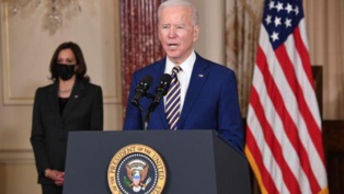 Biden reçoit Kenyatta, premier chef d'Etat africain qu'il invite à la Maison Blanche