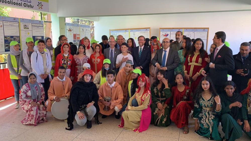 Marrakech : Le projet "Education secondaire" au centre d'une visite d’une délégation US à un lycée-collégial