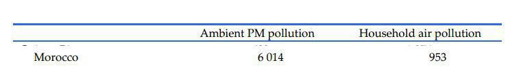 Pollution de l’air au Maroc : Milliers de morts et des $ milliards de pertes, selon l’OCDE