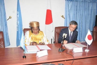 Don japonais de près de 3 millions de dollars au projet consolidation de la paix en Mauritanie