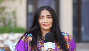Cinq questions à l’artiste marocaine Zahra Hindi