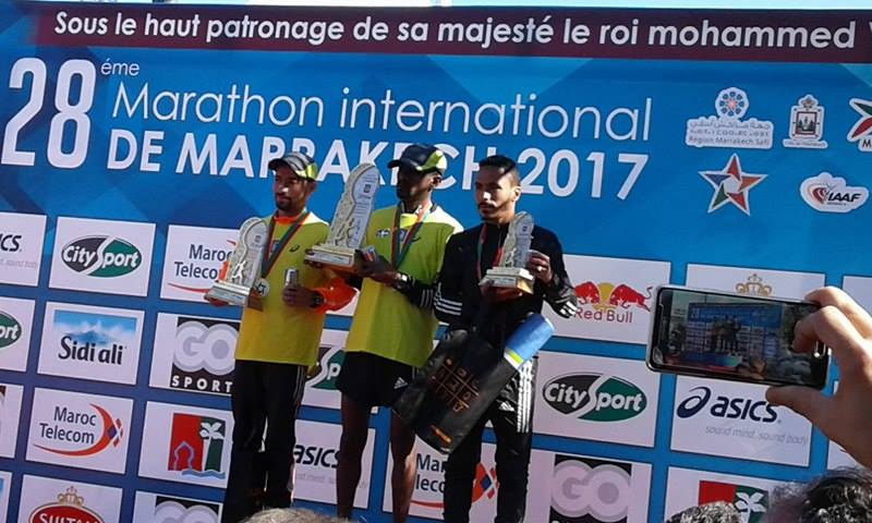 Les Ethiopiens Adhiana Gebretsadik et Ashu Kasim Rabo remportent le Marathon international de Marrakech