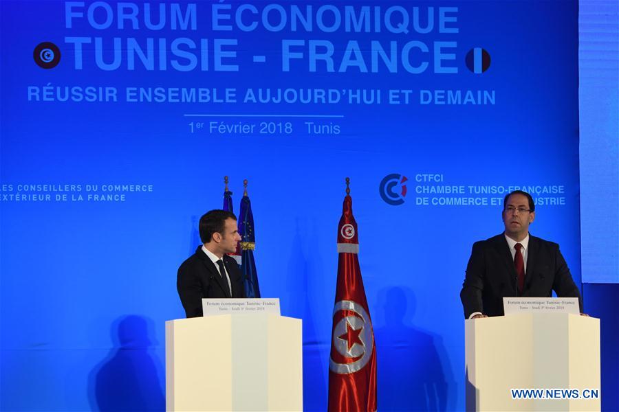 La France compte doubler ses investissements en Tunisie, selon Emmanuel Macron