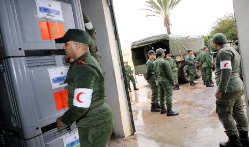 La médecine militaire prend part à la mission de lutte contre la pandémie du coronavirus (COVID-19) aux côtés de son homologue civile