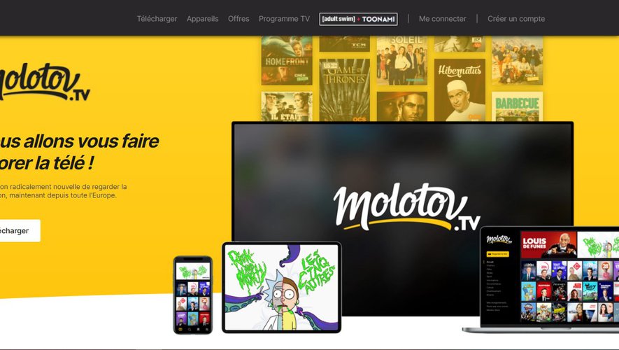 La plateforme française de télévision Molotov se lance à l'international