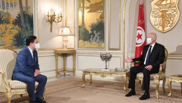 Mensaje de Su Majestad el Rey Mohammed VI al presidente de la República de Túnez