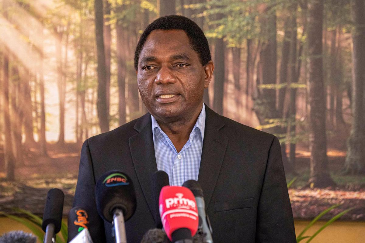 Zambie: l'opposant historique, Hakainde Hichilema, investi président