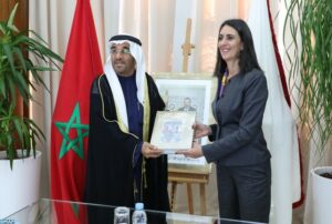 Fettah Alaoui s’entretient avec le président de l’Autorité Arabe pour l’Investissement et le Développement Agricole