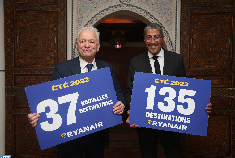 L’ONMT décroche un partenariat record avec Ryanair pour la saison Été 2022