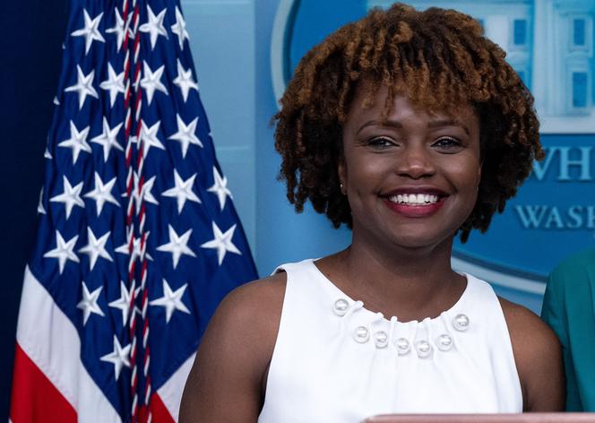 Karine Jean-Pierre, première Afro-américaine nommée porte-parole de la Maison Blanche