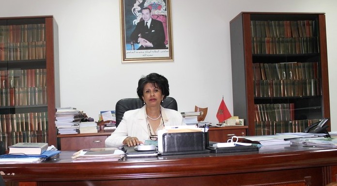 Ouidad Tebbaa - Doyenne de la Faculté des Lettres et des Sciences Humaines de Marrakech