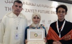 Abou Dhabi : Le lycée Aouda Saadia de Marrakech remporte le prix Zayed de l'énergie future au titre de l'année 2018