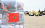 Envoi d'une aide humanitaire d'urgence au peuple palestinien ordonnée par le Roi du Maroc