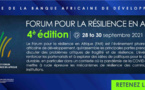 Le 4ème Forum pour la résilience en Afrique, du 28 au 30 septembre