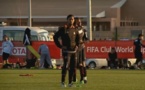 Ronaldinho à l'entrainement à Marrakech