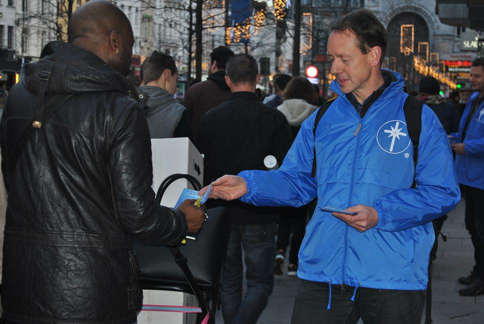 De Blue Jackets in Antwerpen