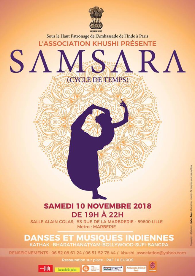 Samsara - Cycle De Temps le 10 novembre 2018 à Lille