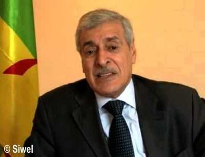 Ferhat Mehenni, président de l'Anavad