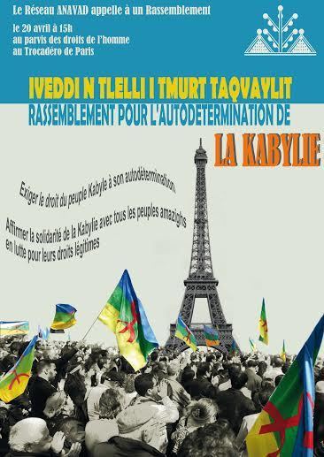 Printemps kabyles de 1980 & 2001 : agenda de la journée du 20 Avril 2014