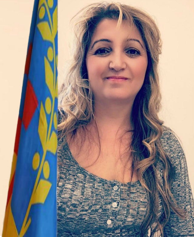 Mme Nore Abdaoui, ministre des Droits humains au sein du Gouvernement provisoire kabyle en exil (PH/SIWEL)