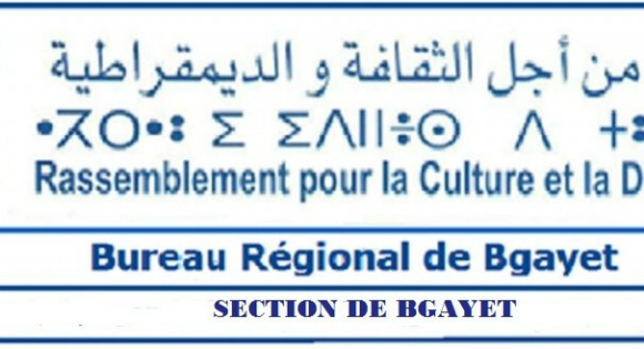 Tous les bureaux du RCD donnent la primauté à la langue arabe (PH/DR)